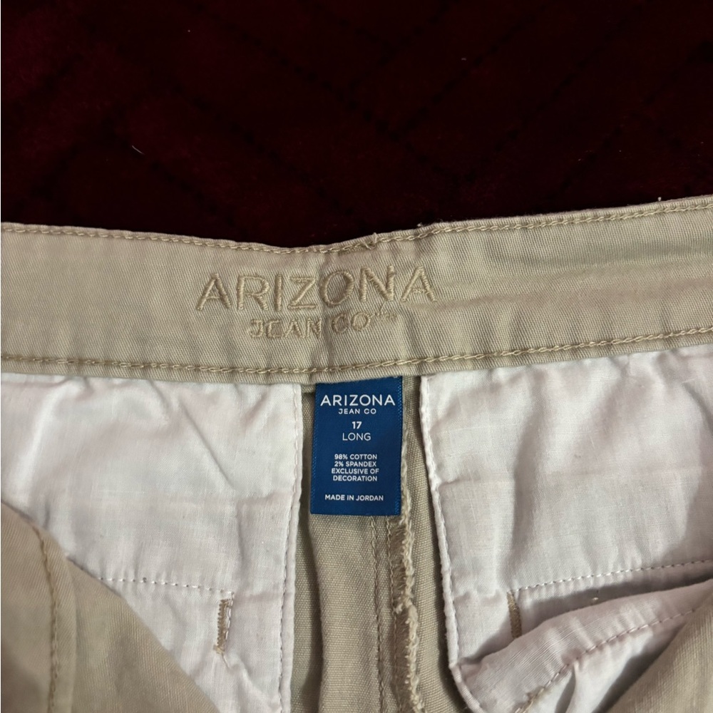 Size 17 Arizona kaki pants